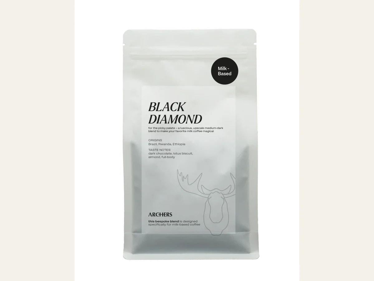 Black Diamond coffee bag