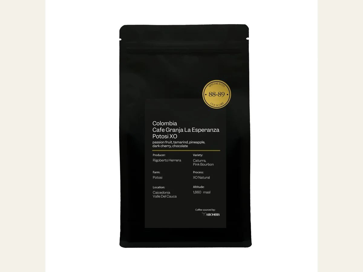 Colombia - Cafe Granja La Esperanza Potosi XO coffee bag