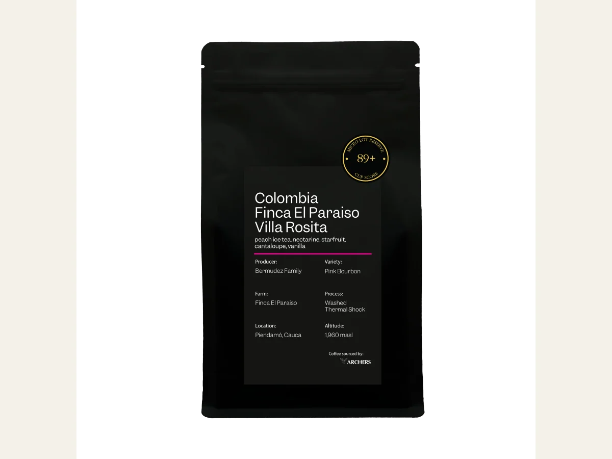 Colombia - Finca El Paraiso Villa Rosita coffee bag
