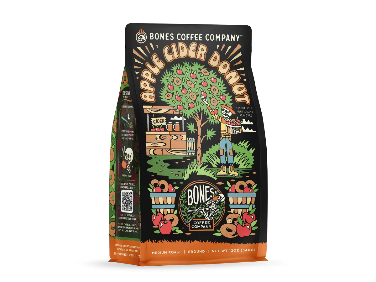 Apple Cider Donut coffee bag