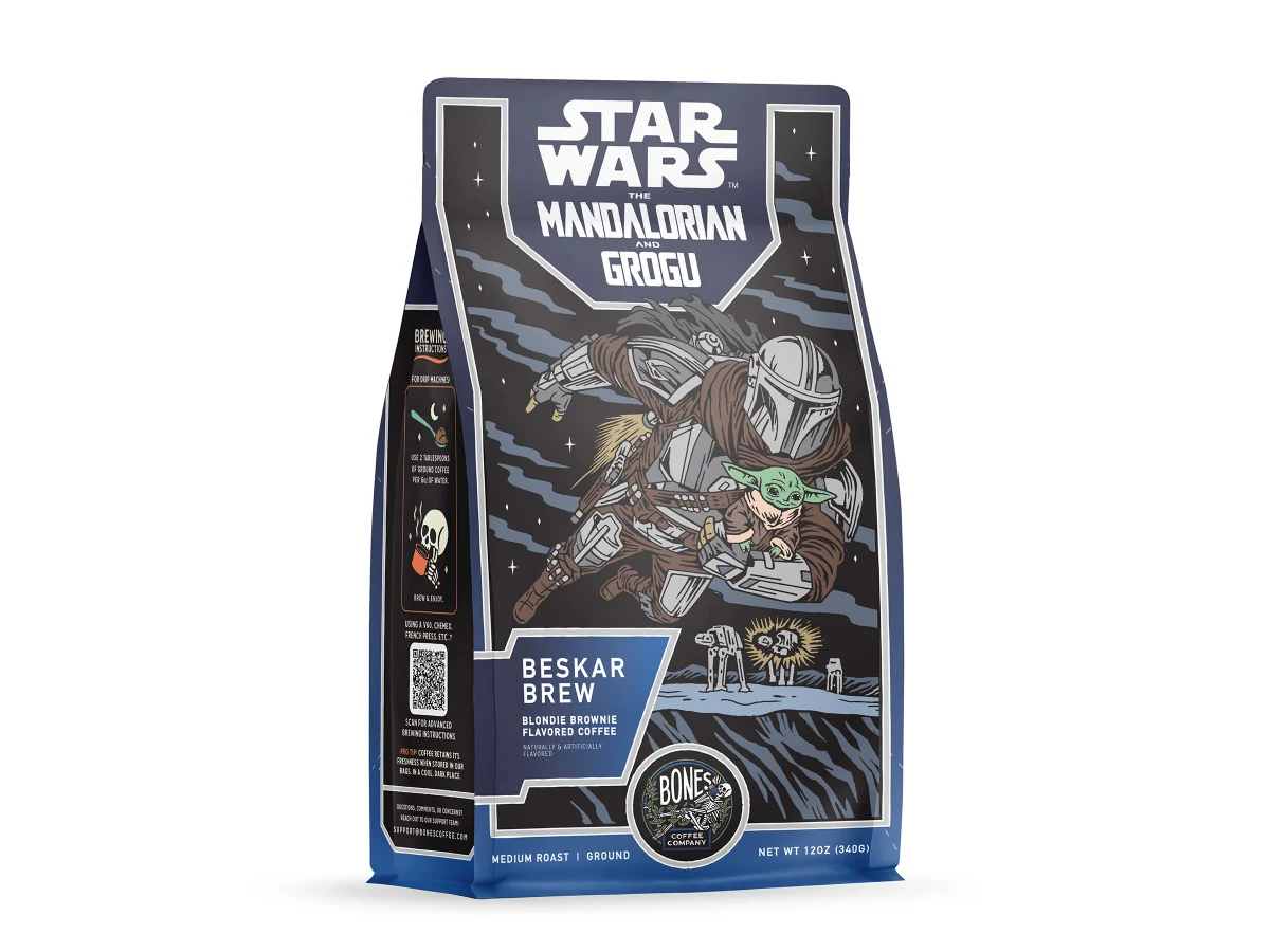 Beskar Brew coffee bag