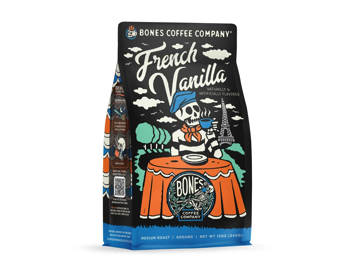 French Vanilla coffee bag