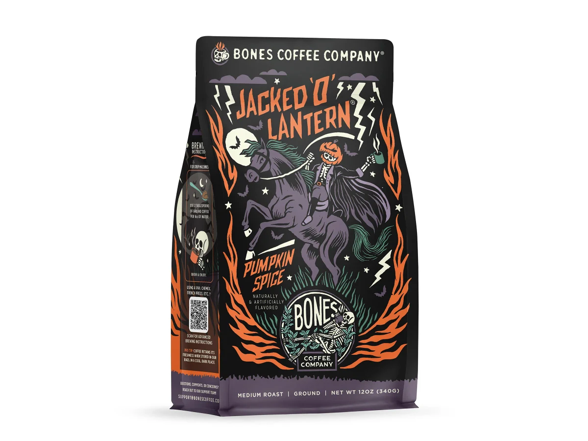 Jacked O' Lantern coffee bag
