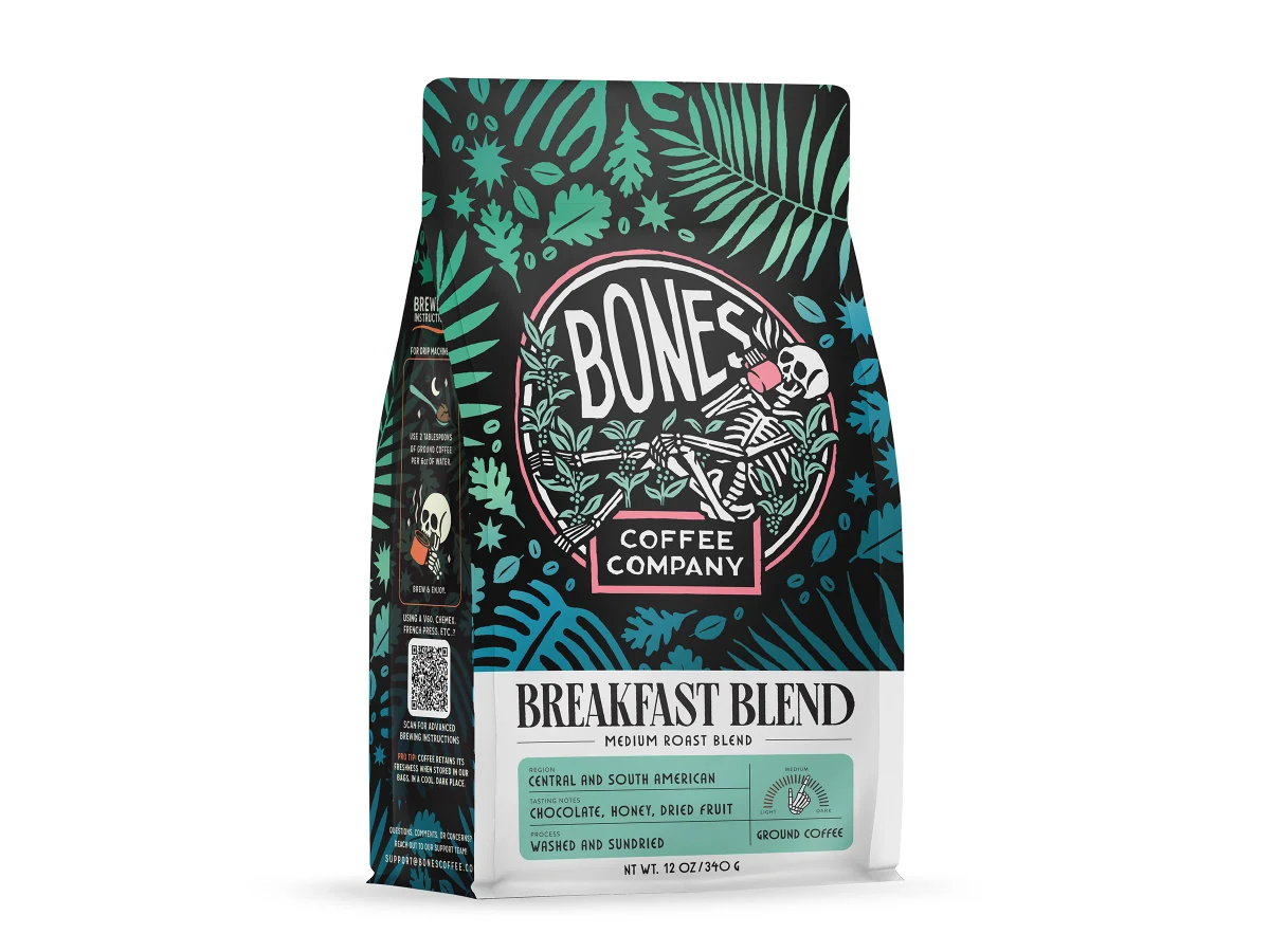 Breakfast Blend coffee bag