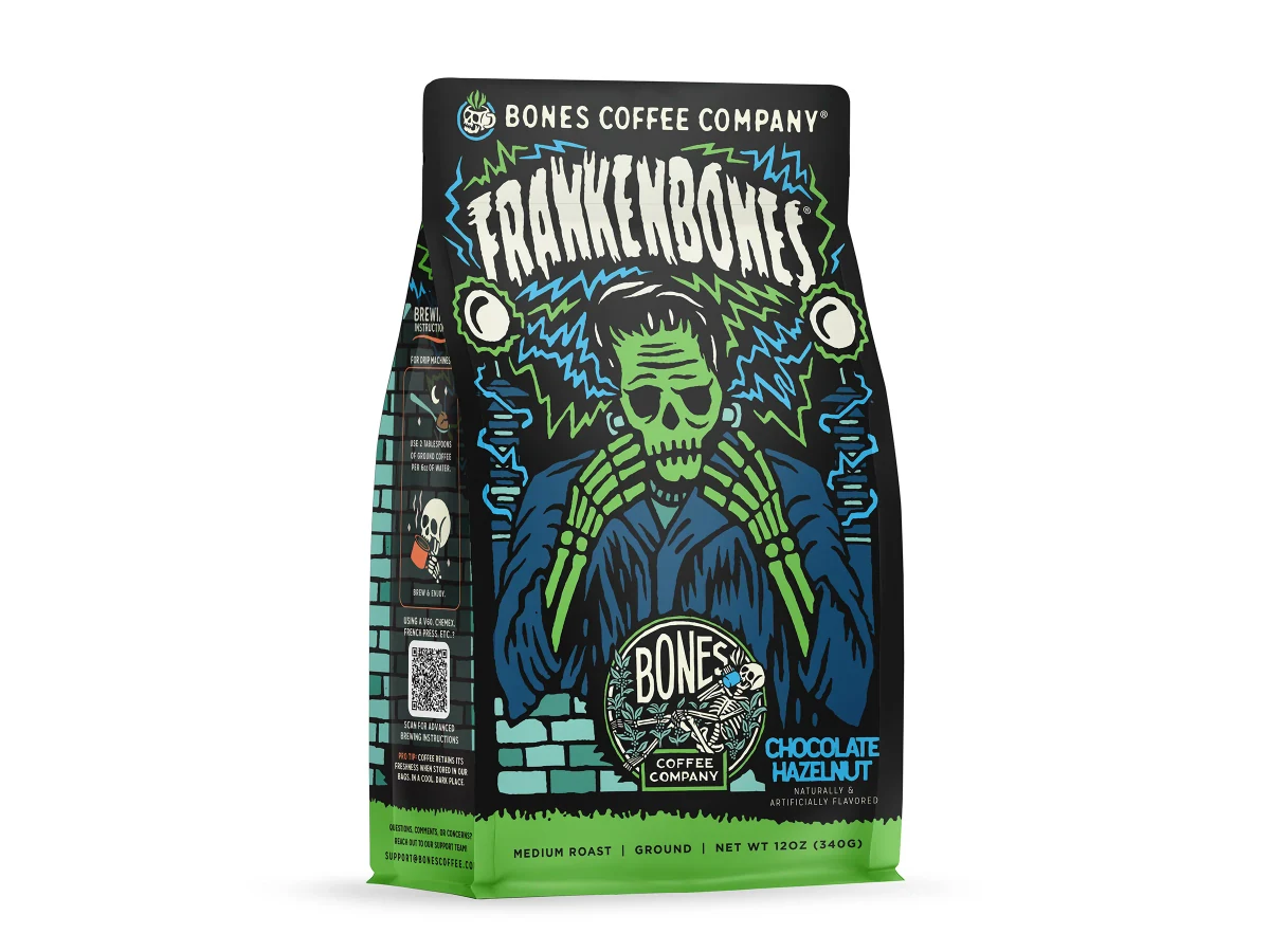 Frankenbones coffee bag