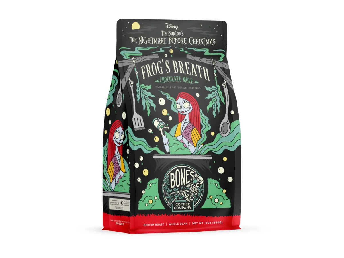 Frog's Breath coffee bag