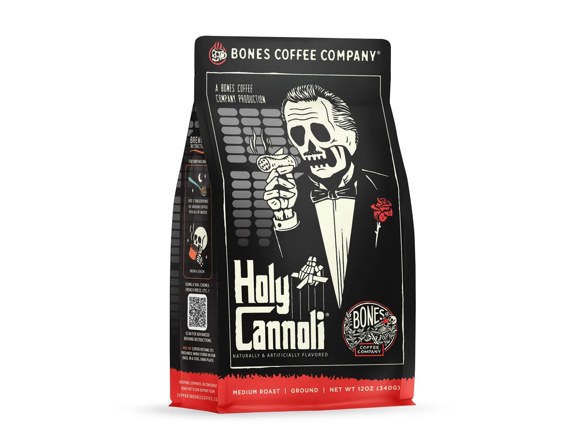 Holy Cannoli coffee bag