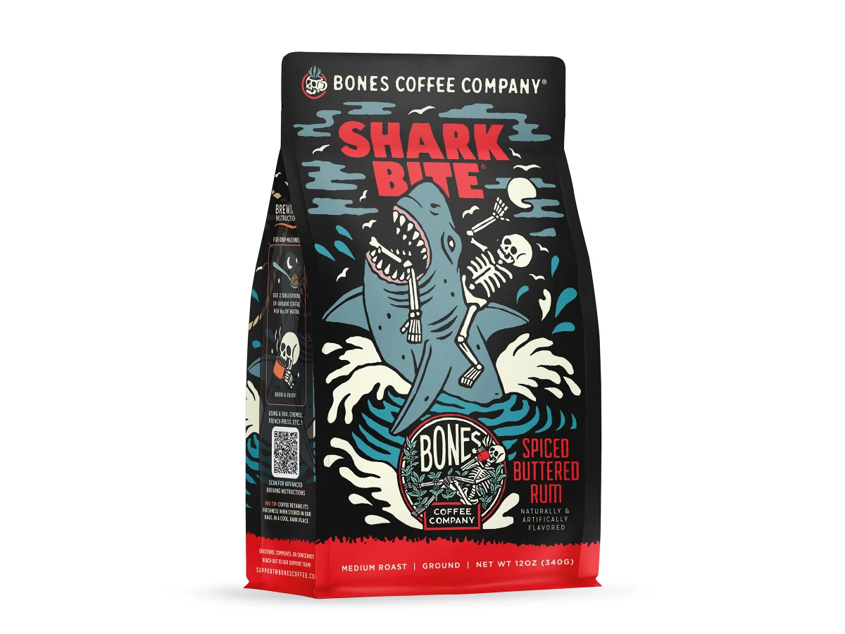 Shark Bite coffee bag