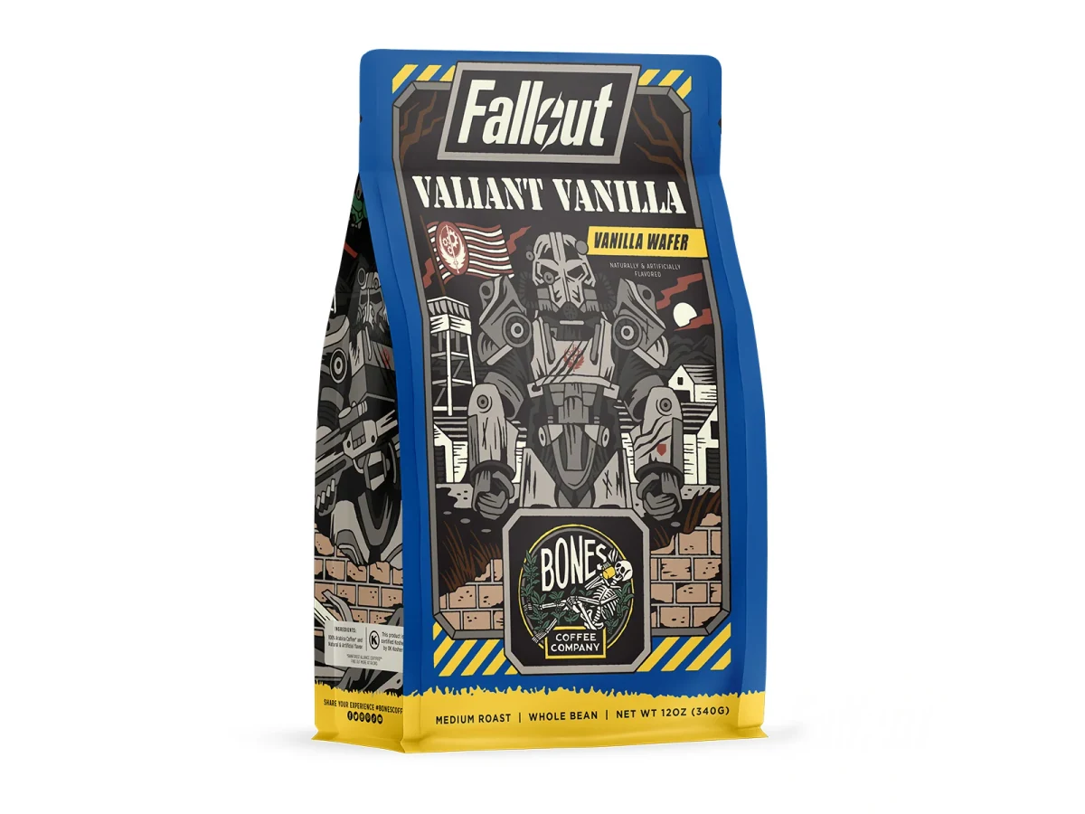 Valiant Vanilla coffee bag