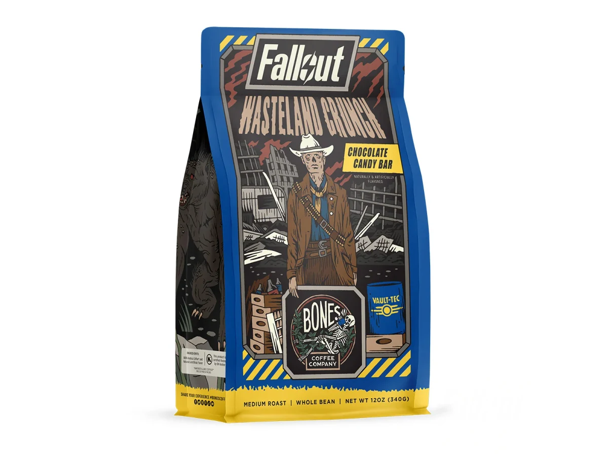 Wasteland Crunch coffee bag