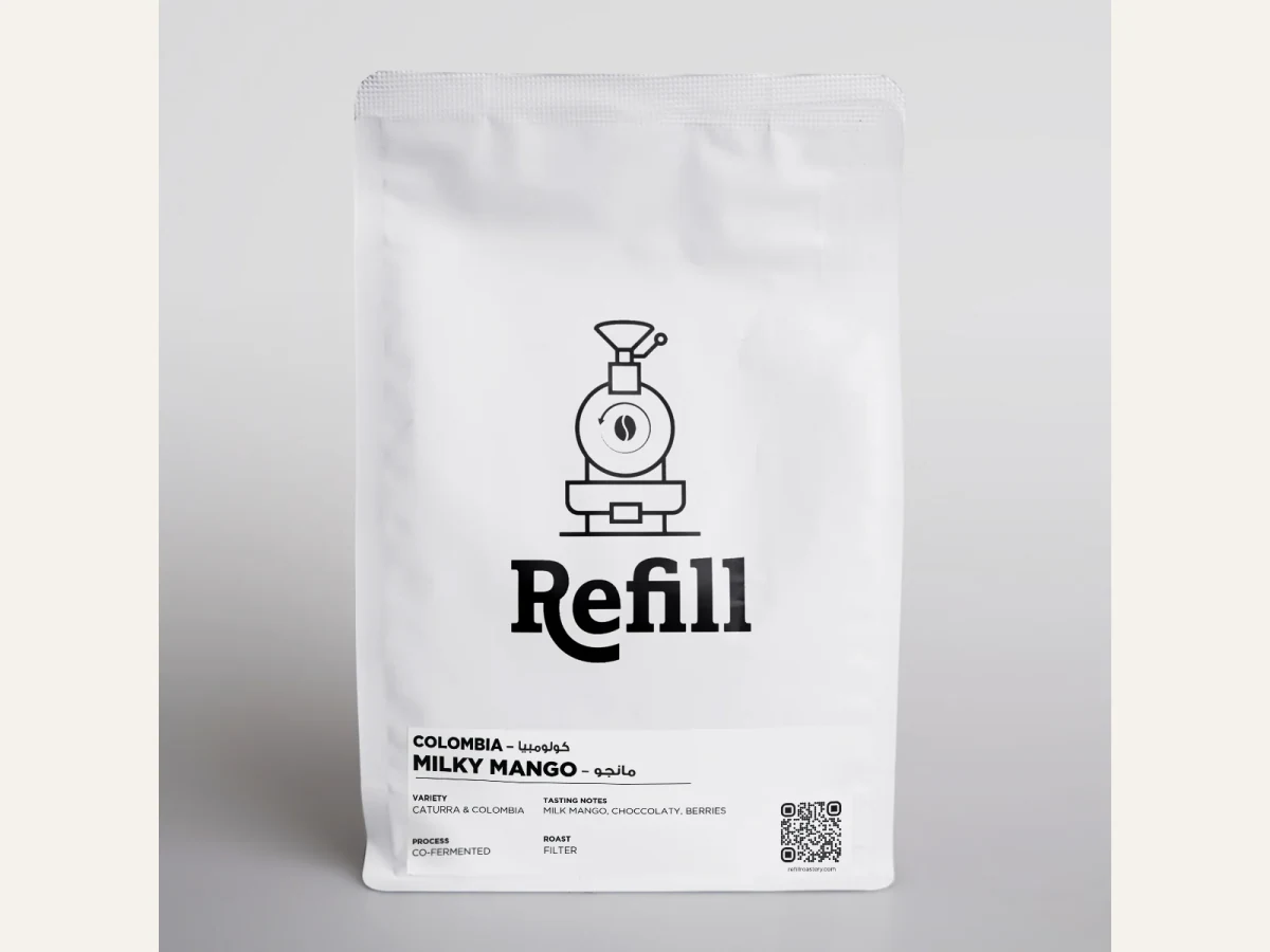 Colombia Milk Mango coffee bag
